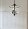 4 - Light Dimmable Crystal Chandelier